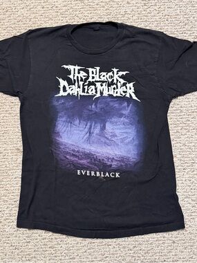 The Black Dahlia Murder "Everblack" Graphic Band Tee - Black & Purple